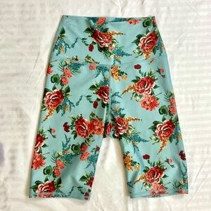 Aaron HighRise Floral Bike Shorts